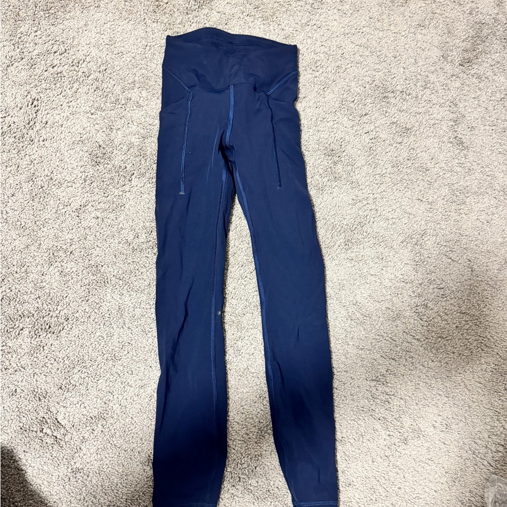 Lululemon Athletica Deep Blue Leggings